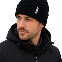 Uppvärmd Mössa – Elektrisk Svart Beanie