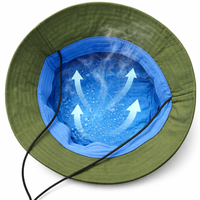 Kylande Bucket Hat – Avdunstningsteknik