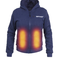 Uppvärmda Hoodie PRO |  Dam - Marinblå