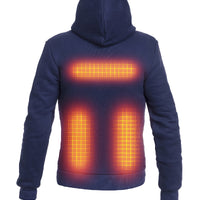 Uppvärmda Hoodie PRO |  Dam - Marinblå