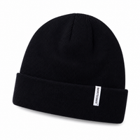 Uppvärmd Mössa – Elektrisk Svart Beanie